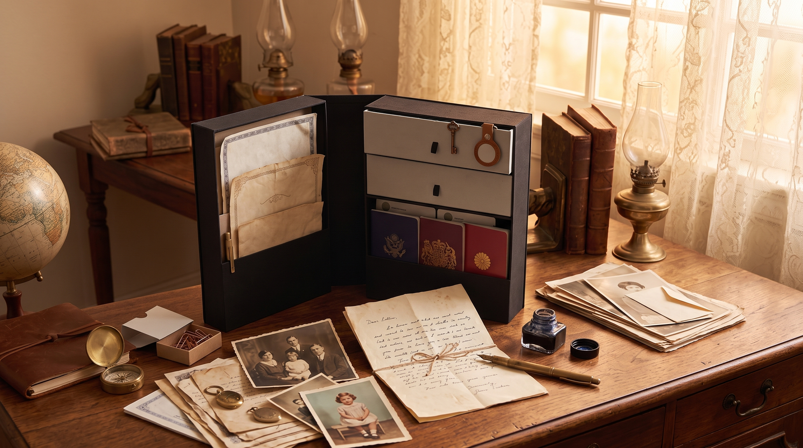 Inside AmberLetters - ten chapters beautifully organized